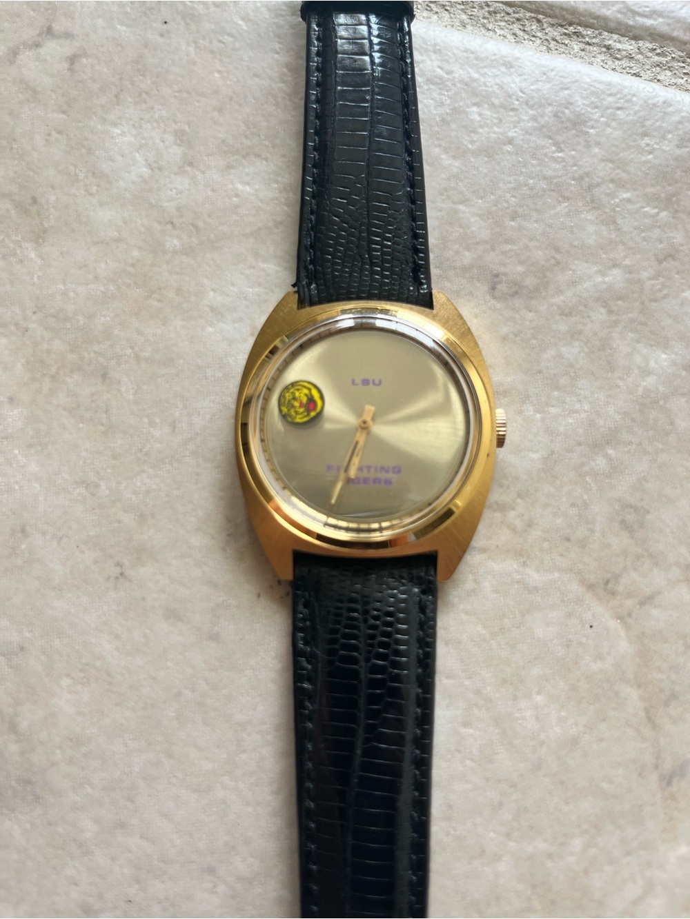 Vintage 1970s LSU Fighting Tigers Watch